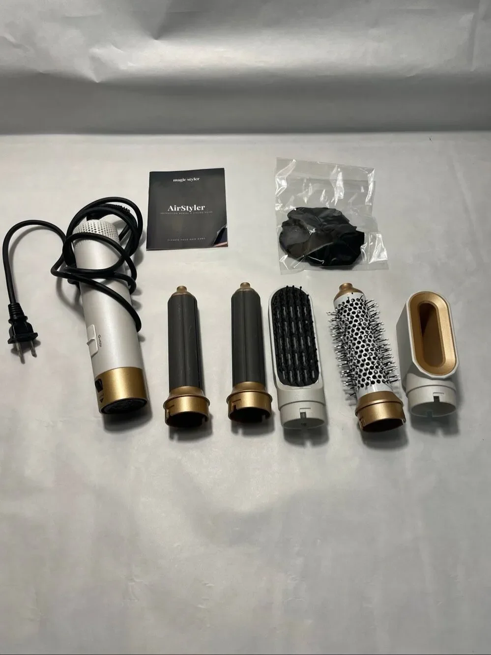 Magic Styler AirStyler 5-in-1 Multi-Styler & Dryer – White/Gold